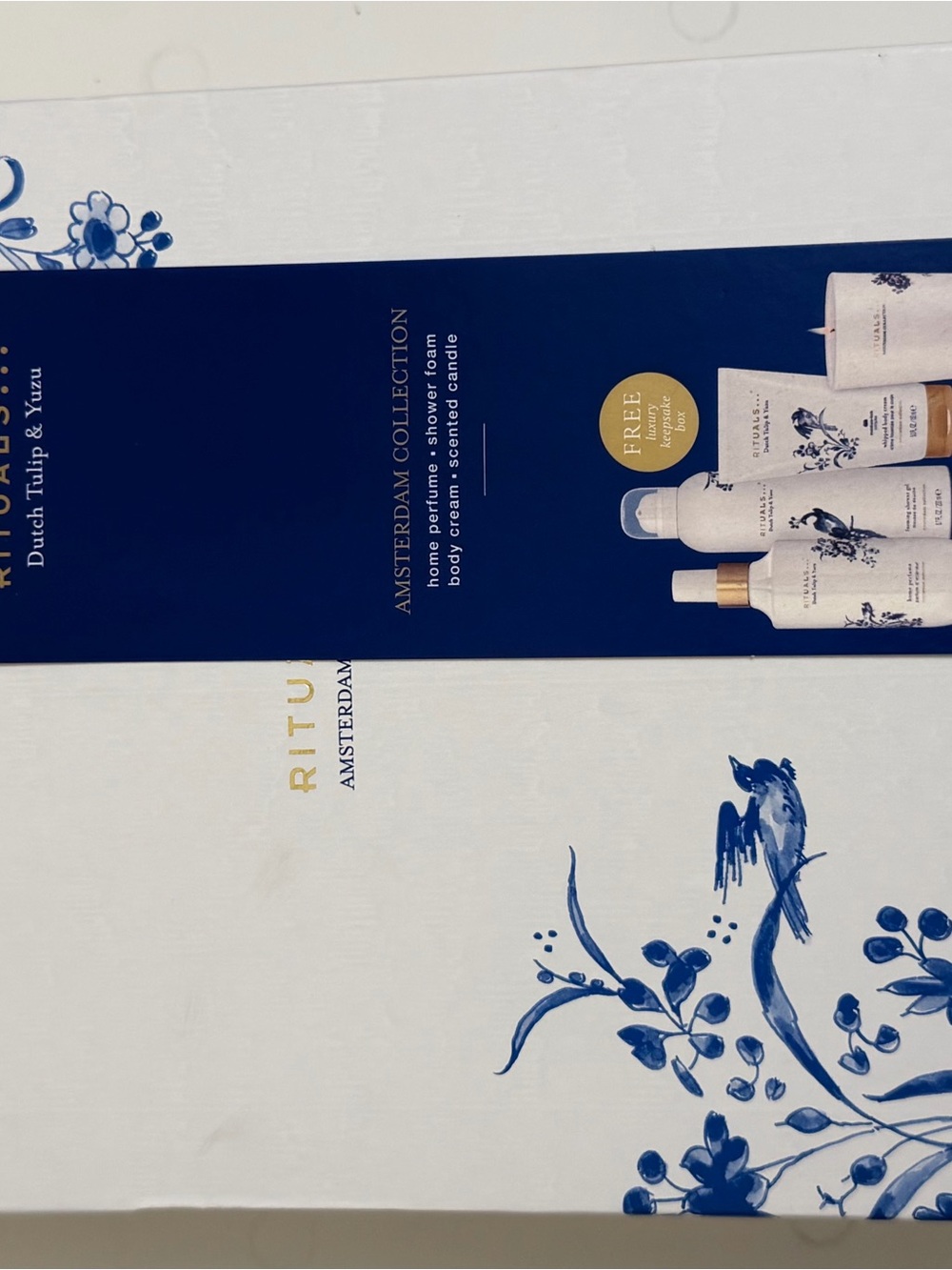 Amsterdam Collection Blue & White Bath & Body Set